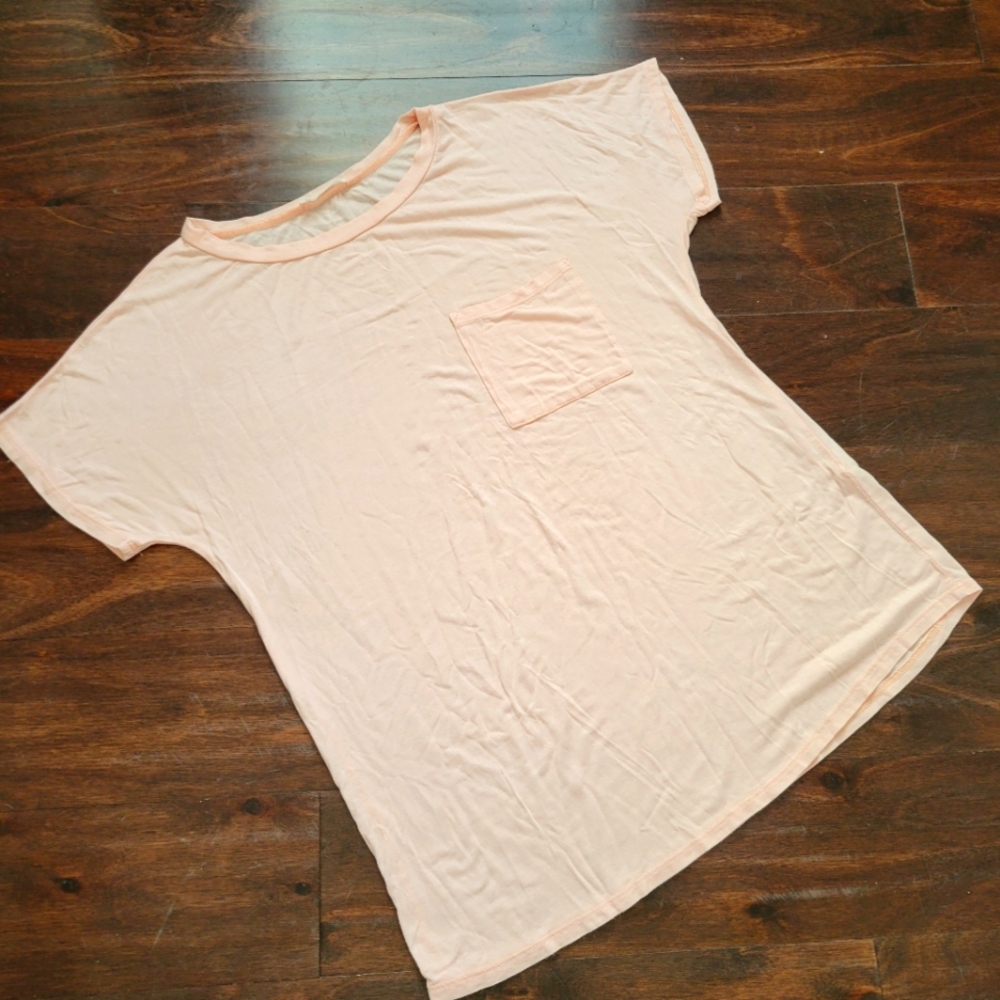 Casual Blush Pink Tee